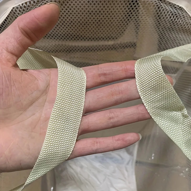 Foldable Mesh Toy Storage Basket