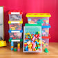 Colorful Stackable Building Block Storage Boxes