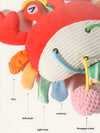 Hanging Baby Crib Toy Plush Bedbell with Pull String and Rattles