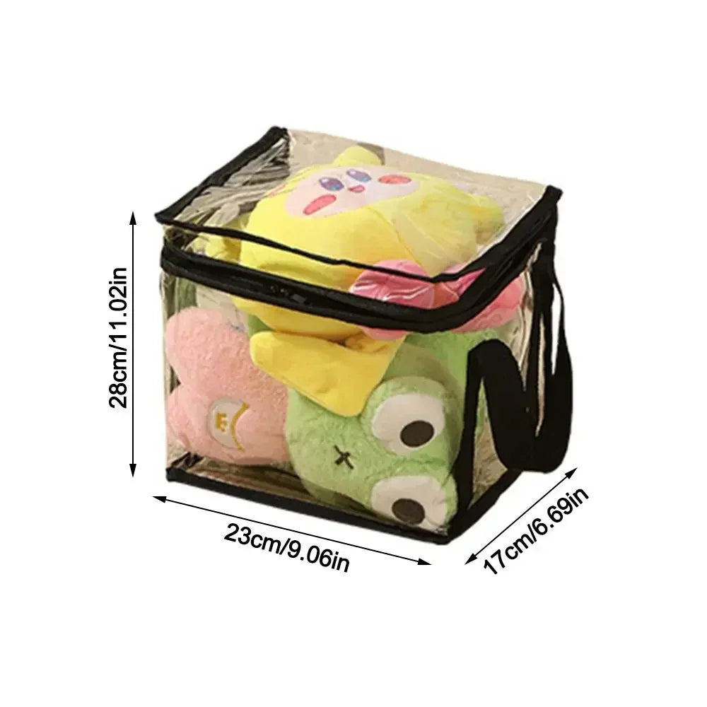 Clear PVC Toy Storage Box – Waterproof Foldable Organizer