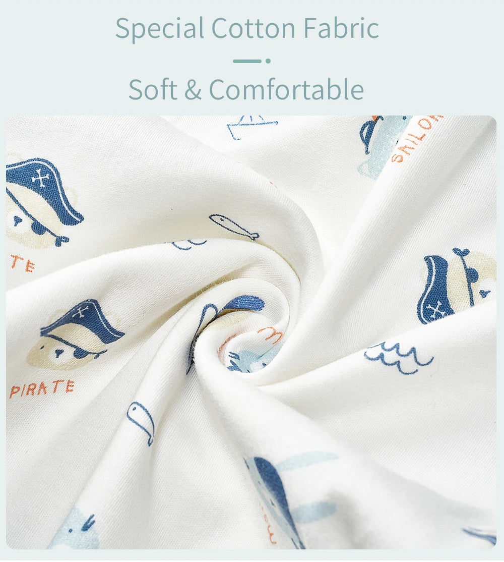 100% Cotton Newborn Swaddle Wrap for Calm, Cozy Sleep