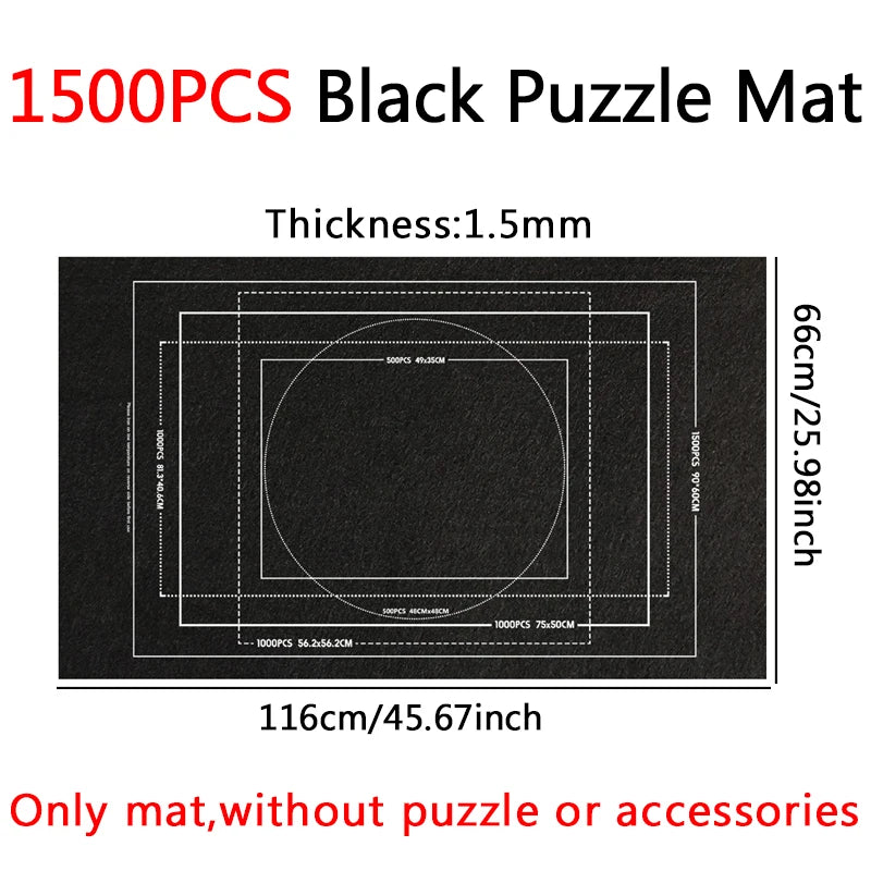 Felt Puzzle Storage Mat