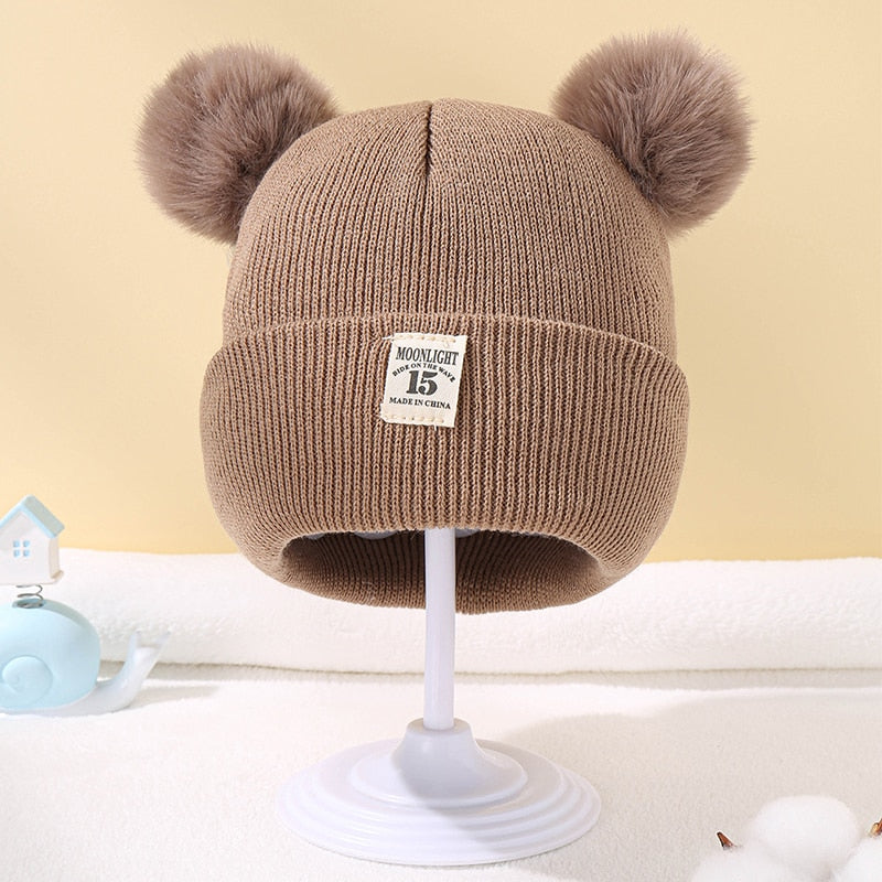 Winter Knitted Baby Beanie