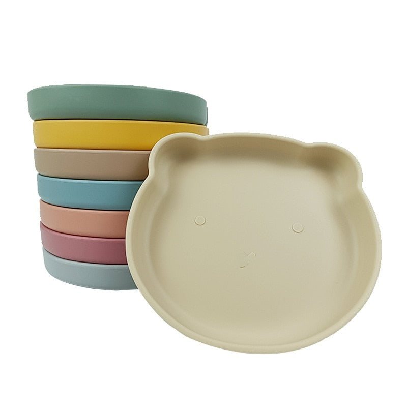 Bear Shaped Silicone Plate