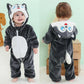 Kids Animal Onesie Pyjamas for Warm Winter Nights & Cozy Playtime