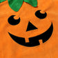 Baby Pumpkin Halloween Costume - Infant Pumpkin Romper Outfit & Dress-Up Set