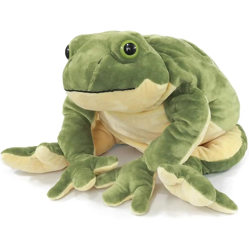 Frog Plush Toy - Soft Green Stuffed Animal for Kids