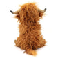 Highland Cow Plush Toy - 25cm Soft Stuffed Farm Animal for Kids