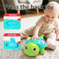 Crawling Turtle Toy with Music and Lights for Babies