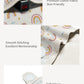 100% Cotton Newborn Swaddle Wrap for Calm, Cozy Sleep