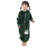 Warm Flannel Kids Sleepsack Pyjamas with Cute Cartoon Animal Prints