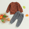 Pumpkin Dots Sweatshirt & Pants