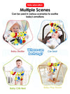 Colorful Hanging Baby Spiral Toy for Car Seat and Crib