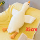 Goose Plush Pillow - Long Soft Stuffed Duck Cushion for Kids