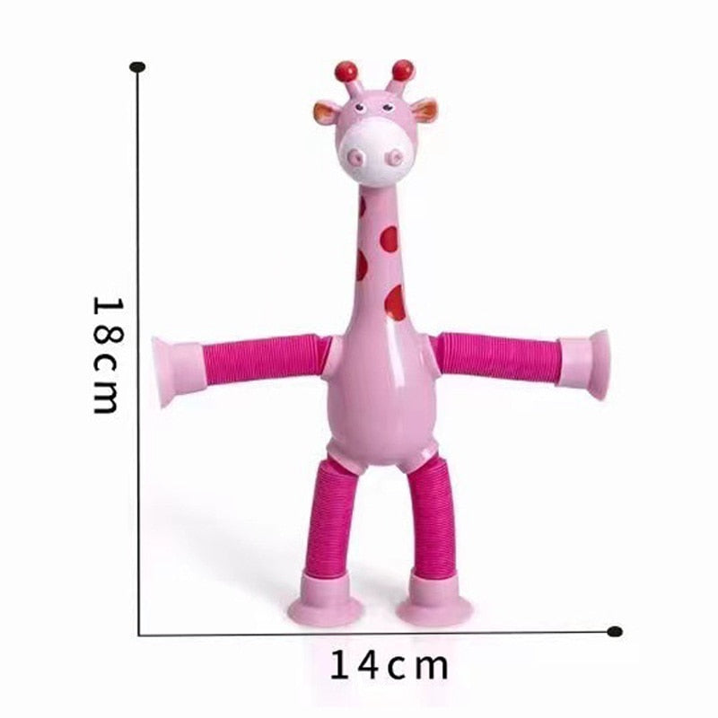 Giraffe Pop Tubes Toy