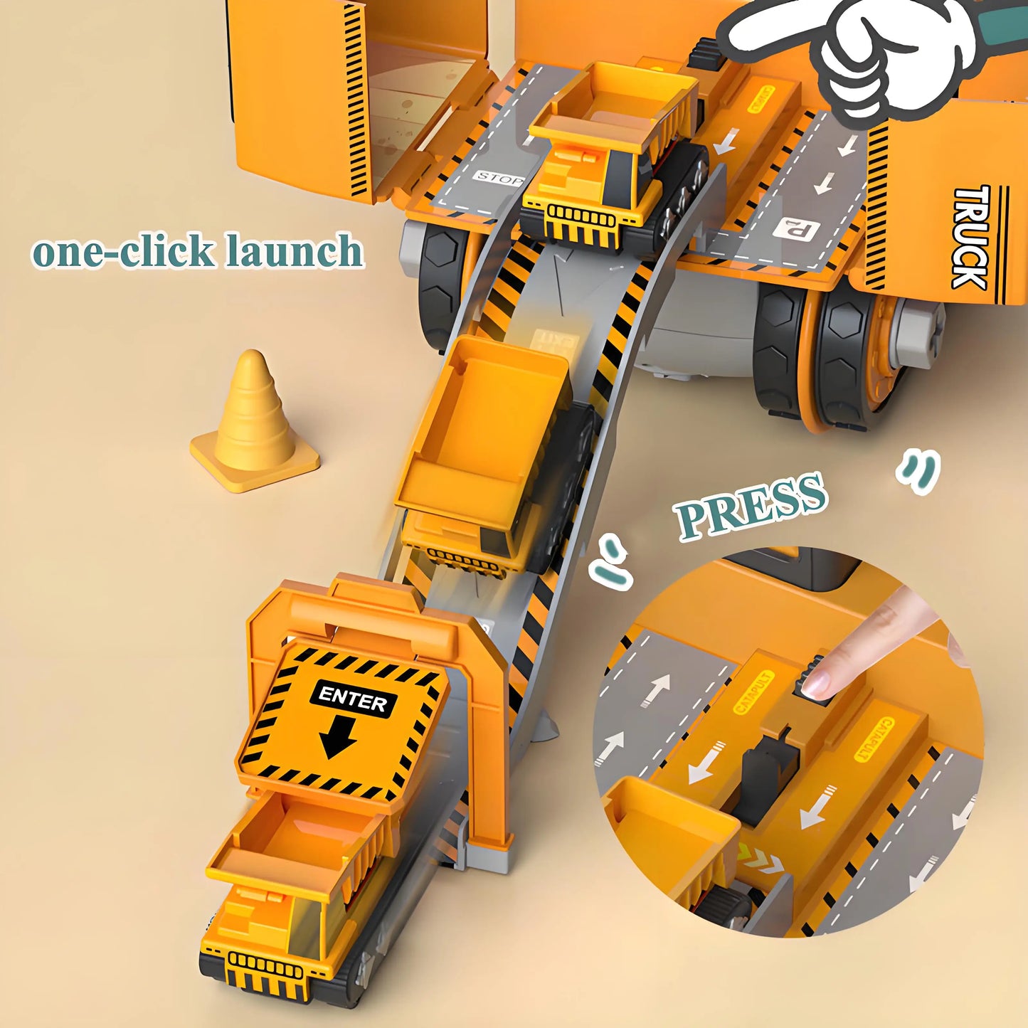 Kids DIY Engineering Vehicle with Electric Drill Toy Set