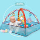 Deluxe Baby Play Gym with Hanging Toys and Soft Activity Mat