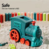 Domino Train Set for Kids with Light and Sound