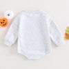 Pumpkin Print Halloween Bodysuit