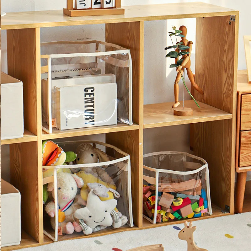 Transparent Toy Storage Box for Kids