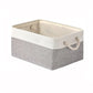 Linen Storage Baskets with Rope Handles