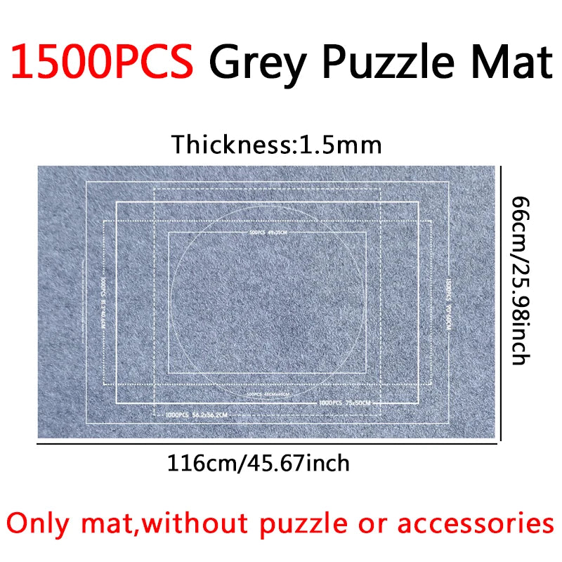 Felt Puzzle Storage Mat