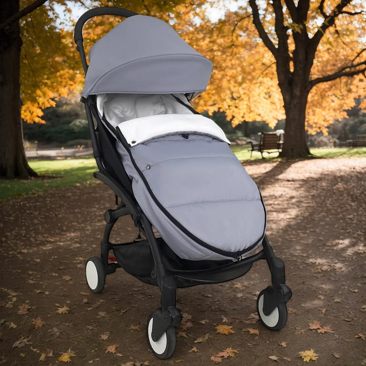 Waterproof Stroller Footmuff Sleeping Bag for Warm, Cozy Pram Rides