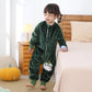 Warm Flannel Kids Sleepsack Pyjamas with Cute Cartoon Animal Prints