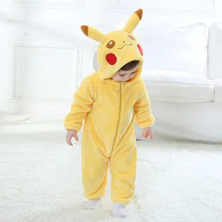 Baby Lion Onesie Costume - Soft Animal Romper with Hooded Mane