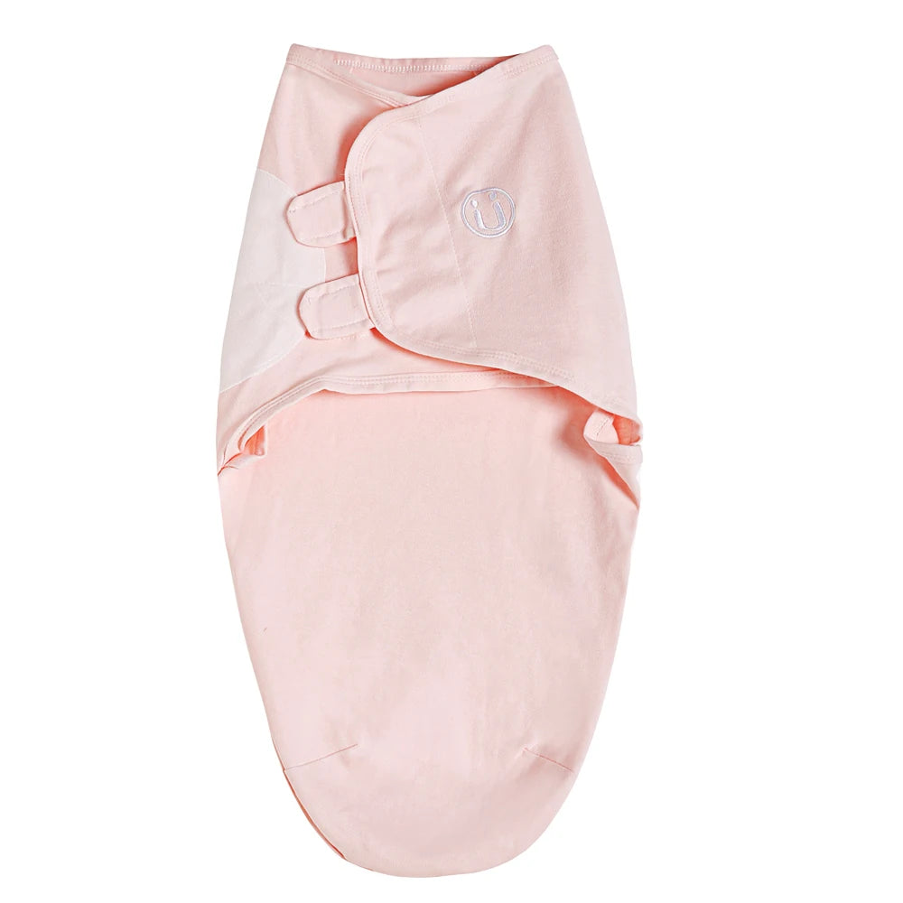 100% Cotton Newborn Swaddle Wrap for Calm, Cozy Sleep