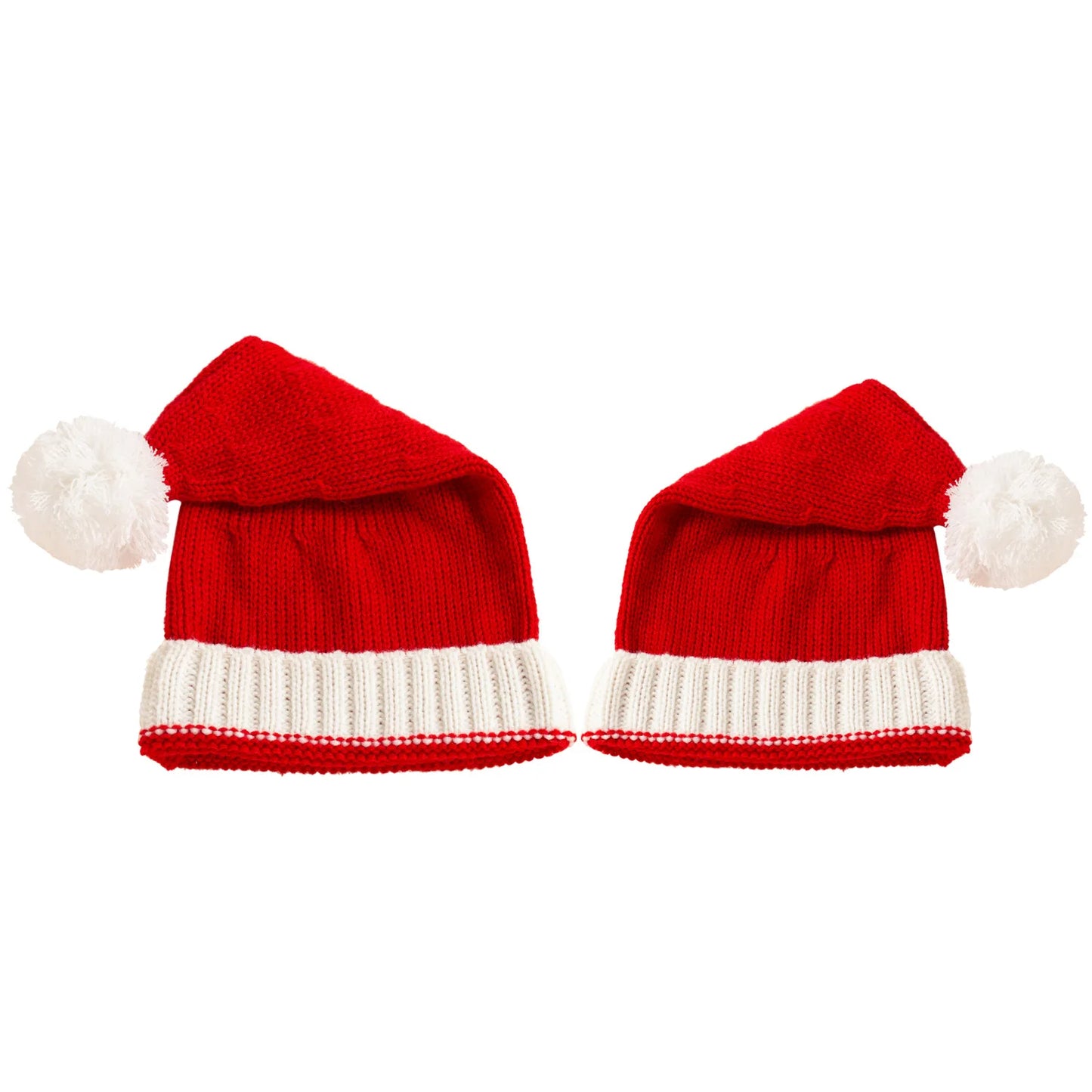 Christmas Knit Santa Hat for Kids and Adults