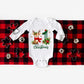 My First Christmas Baby Romper Long Sleeve Outfit