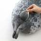 Blob Seal Plush Pillow - Soft Round Stuffed Seal Toy for Kids