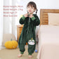 Warm Flannel Kids Sleepsack Pyjamas with Cute Cartoon Animal Prints