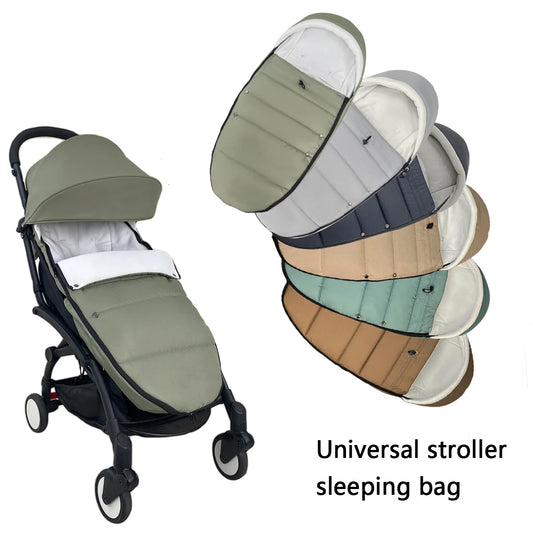 Waterproof Stroller Footmuff Sleeping Bag for Warm, Cozy Pram Rides