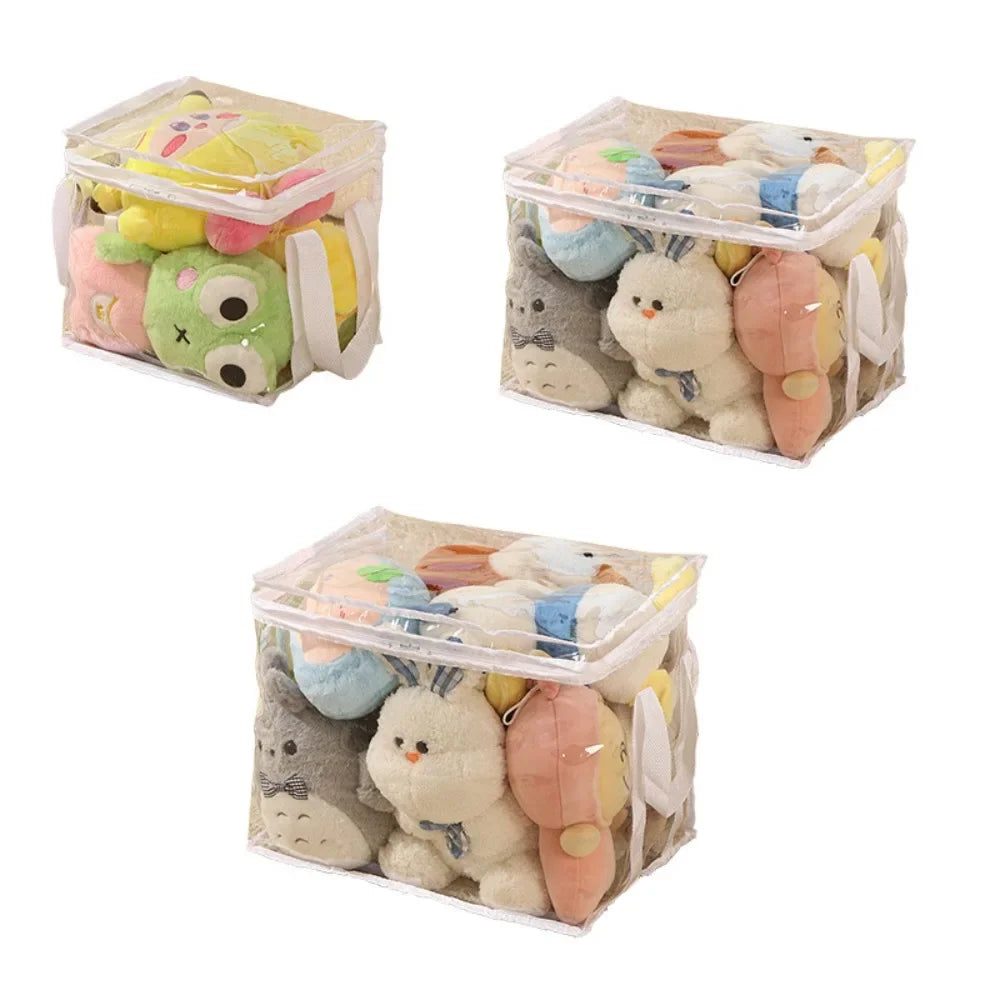 Clear PVC Toy Storage Box – Waterproof Foldable Organizer