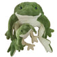 Frog Plush Toy - Soft Green Stuffed Animal for Kids