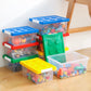 Colorful Stackable Building Block Storage Boxes
