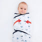 100% Cotton Newborn Swaddle Wrap for Calm, Cozy Sleep