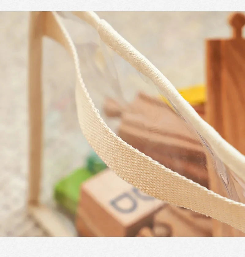 Transparent Toy Storage Box for Kids