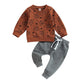 Pumpkin Dots Sweatshirt & Pants