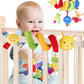 Colorful Hanging Baby Spiral Toy for Car Seat and Crib