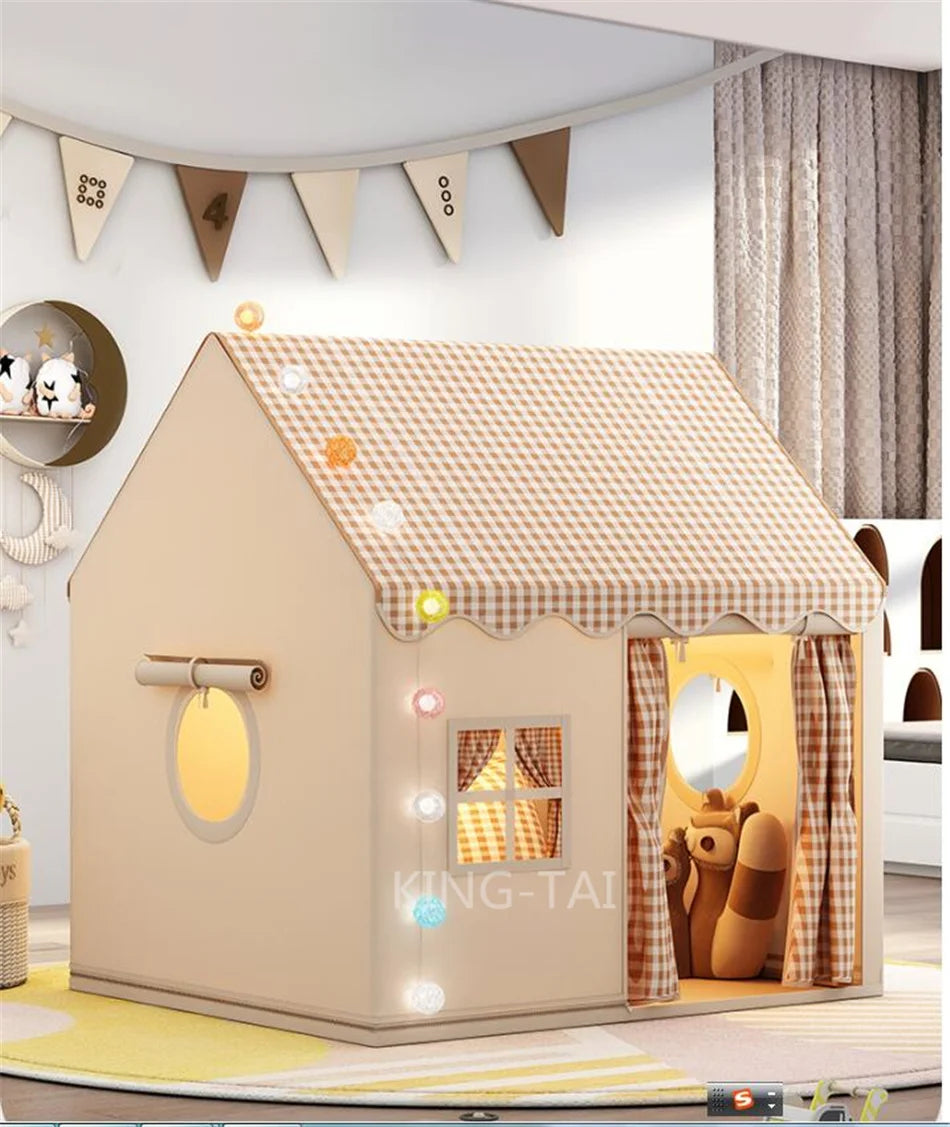 Kids Play Tent - Indoor Cubby House Tent for Playrooms & Bedrooms