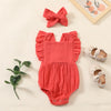 Sleeveless Baby Girls Romper