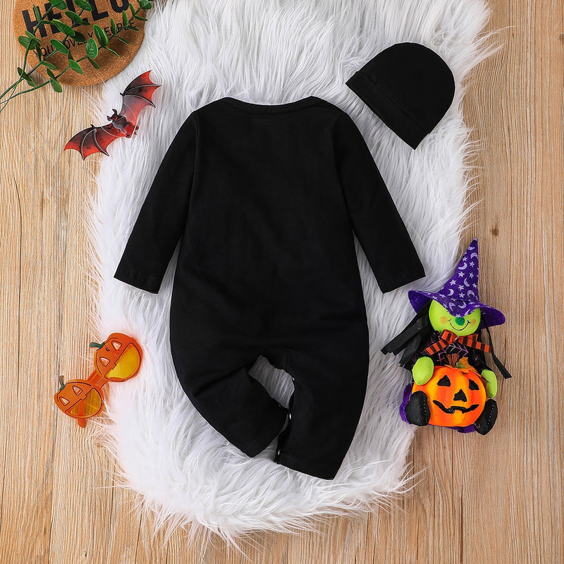 Skeleton Baby/Infant Jumpsuit with Hat