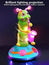 Dancing Caterpillar Saxophone Toy with Lights and Music