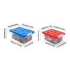 Colorful Stackable Building Block Storage Boxes