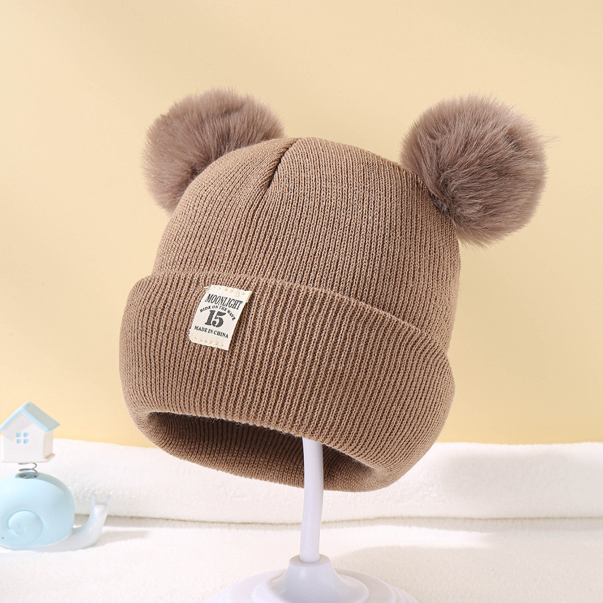 Winter Knitted Baby Beanie