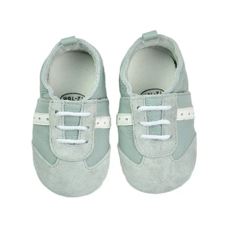 WildStep Leather Baby Moccasins | Animal Soft Sole First Walker Shoes 0-24M
