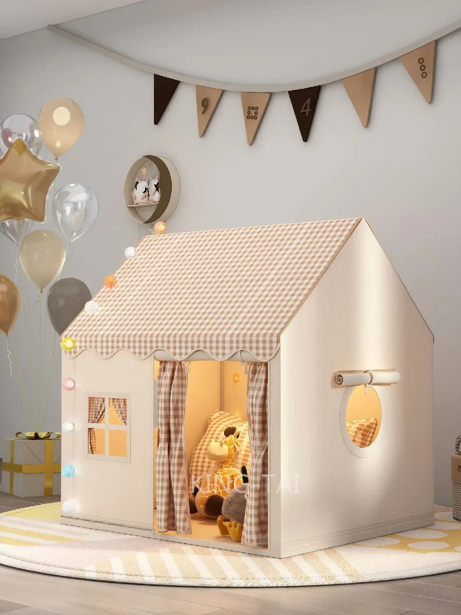 Kids Play Tent - Indoor Cubby House Tent for Playrooms & Bedrooms